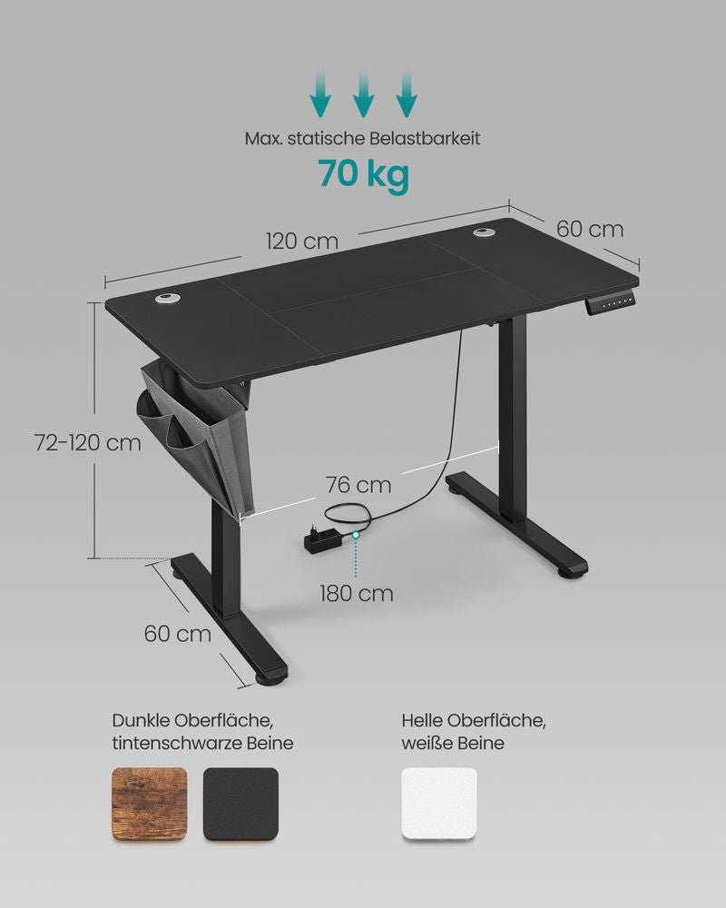 Hoog-laag bureau frame