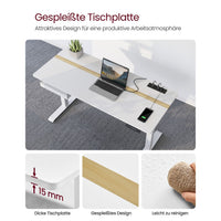 Elektrisch in Hoogte Verstelbaar Bureau met Stopcontact en Lade – productweergave 13 | De Groot Living