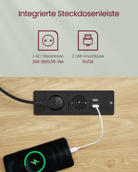 Elektrisch in Hoogte Verstelbaar Bureau met Stopcontact en Lade – productweergave 20 | De Groot Living