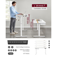 Elektrisch in Hoogte Verstelbaar Bureau met Stopcontact en Lade – productweergave 25 | De Groot Living