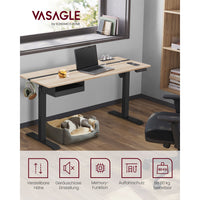 Elektrisch in Hoogte Verstelbaar Bureau met Stopcontact en Lade – productweergave 31 | De Groot Living