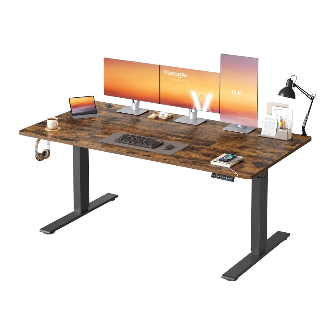 Elektrisch Verstelbaar Bureau met USB-C – productweergave 2 | De Groot Living