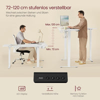 Elektrisch Verstelbaar Hoekbureau met USB – productweergave 9 | De Groot Living