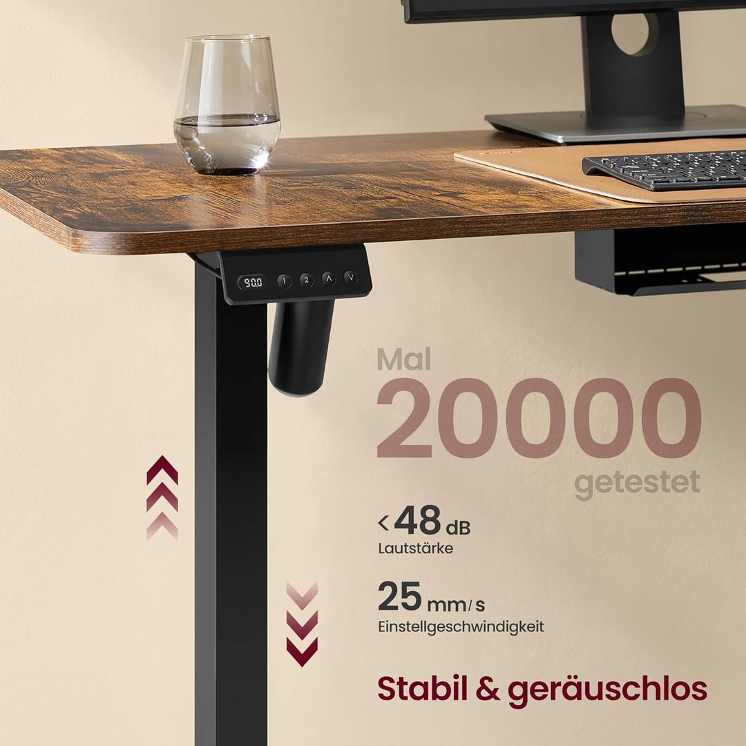Elektrisch Verstelbaar Hoekbureau met USB – productweergave 12 | De Groot Living