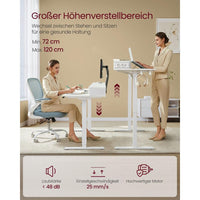 Elektrisch Verstelbaar Zit-Sta Bureau met Lades en USB-Oplaadpunten – productweergave 4 | De Groot Living