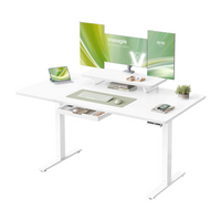 Zit-sta bureau wit