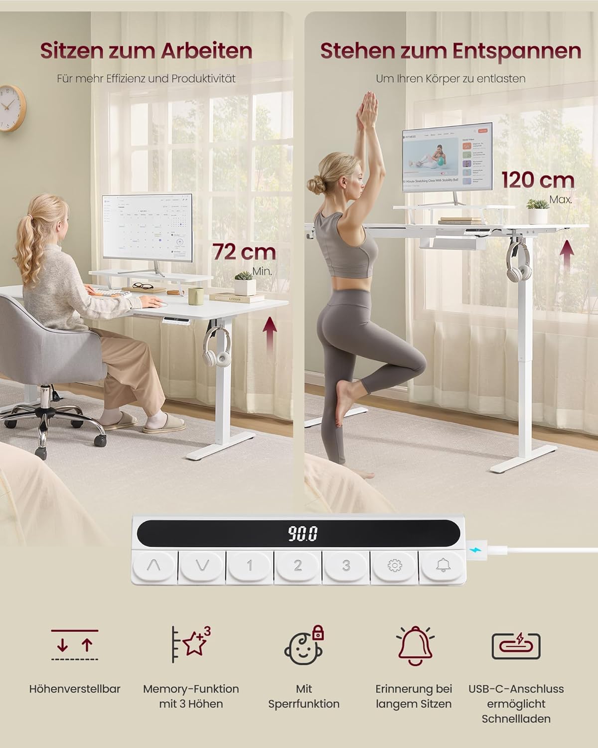 Bureau ergonomisch gebruik