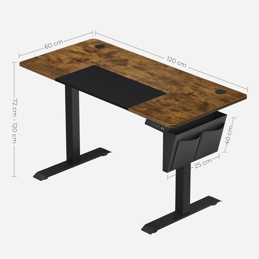 Elektrisch Zit-Sta Bureau Met Ergonomische Bureaustoel en Geheugenfunctie – productweergave 3 | De Groot Living