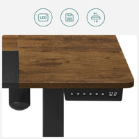 Elektrisch Zit-Sta Bureau Met Ergonomische Bureaustoel en Geheugenfunctie – productweergave 5 | De Groot Living