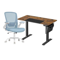 Elektrisch Zit-Sta Bureau Met Ergonomische Bureaustoel en Geheugenfunctie – productweergave 12 | De Groot Living