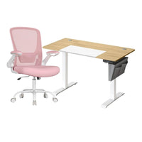 Elektrisch Zit-Sta Bureau Met Ergonomische Bureaustoel en Geheugenfunctie – productweergave 15 | De Groot Living