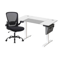 Elektrisch Zit-Sta Bureau Met Ergonomische Bureaustoel en Geheugenfunctie – productweergave 26 | De Groot Living