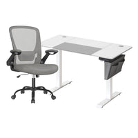 Elektrisch Zit-Sta Bureau Met Ergonomische Bureaustoel en Geheugenfunctie – productweergave 29 | De Groot Living