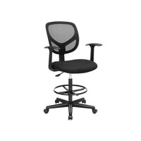 Ergonomische Bureaustoel met Armleuningen en Verstelbare Voetsteun – productweergave 1 | De Groot Living