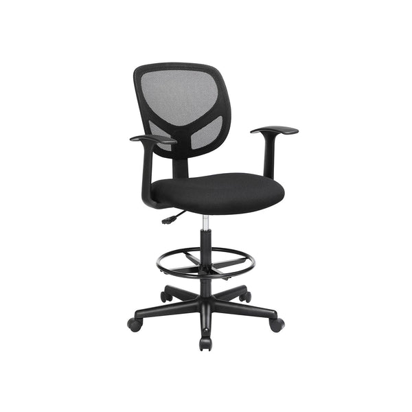 Ergonomische Bureaustoel met Armleuningen en Verstelbare Voetsteun – productweergave 1 | De Groot Living