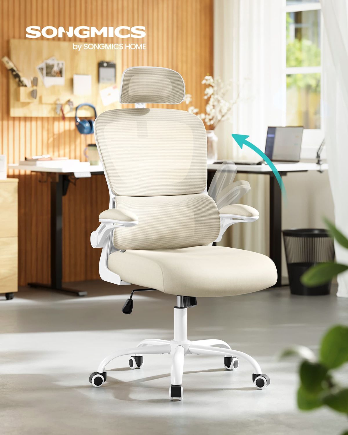 Ergonomische Bureaustoel met Dubbellaags Mesh – productweergave 6 | De Groot Living