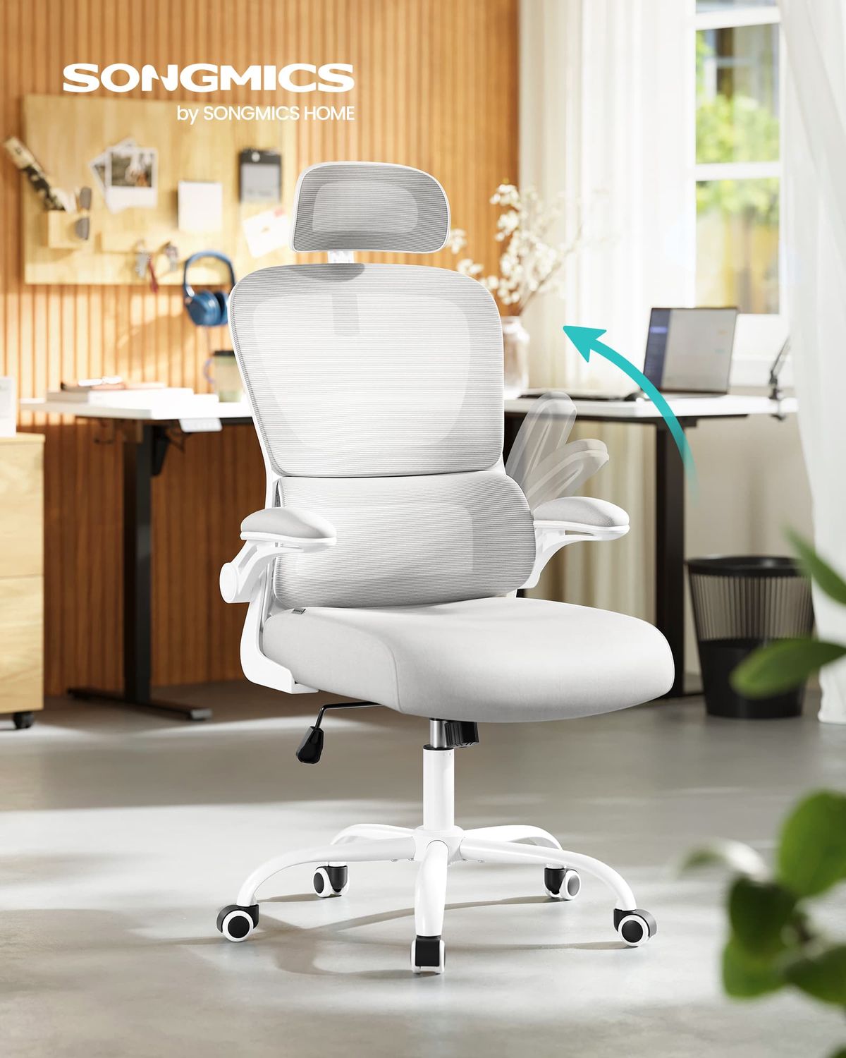 Ergonomische Bureaustoel met Dubbellaags Mesh – productweergave 8 | De Groot Living