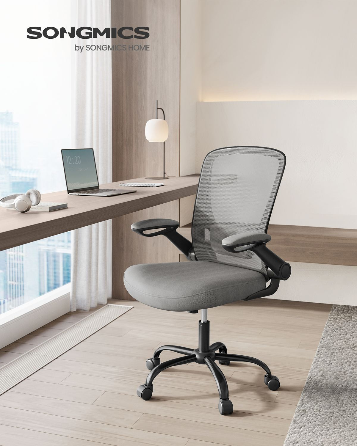 Ergonomische Bureaustoel met Gaasbekleding en Wipfunctie – productweergave 13 | De Groot Living