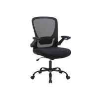 Ergonomische Bureaustoel met Opklapbare Armleuningen en Gaasbekleding – productweergave 1 | De Groot Living
