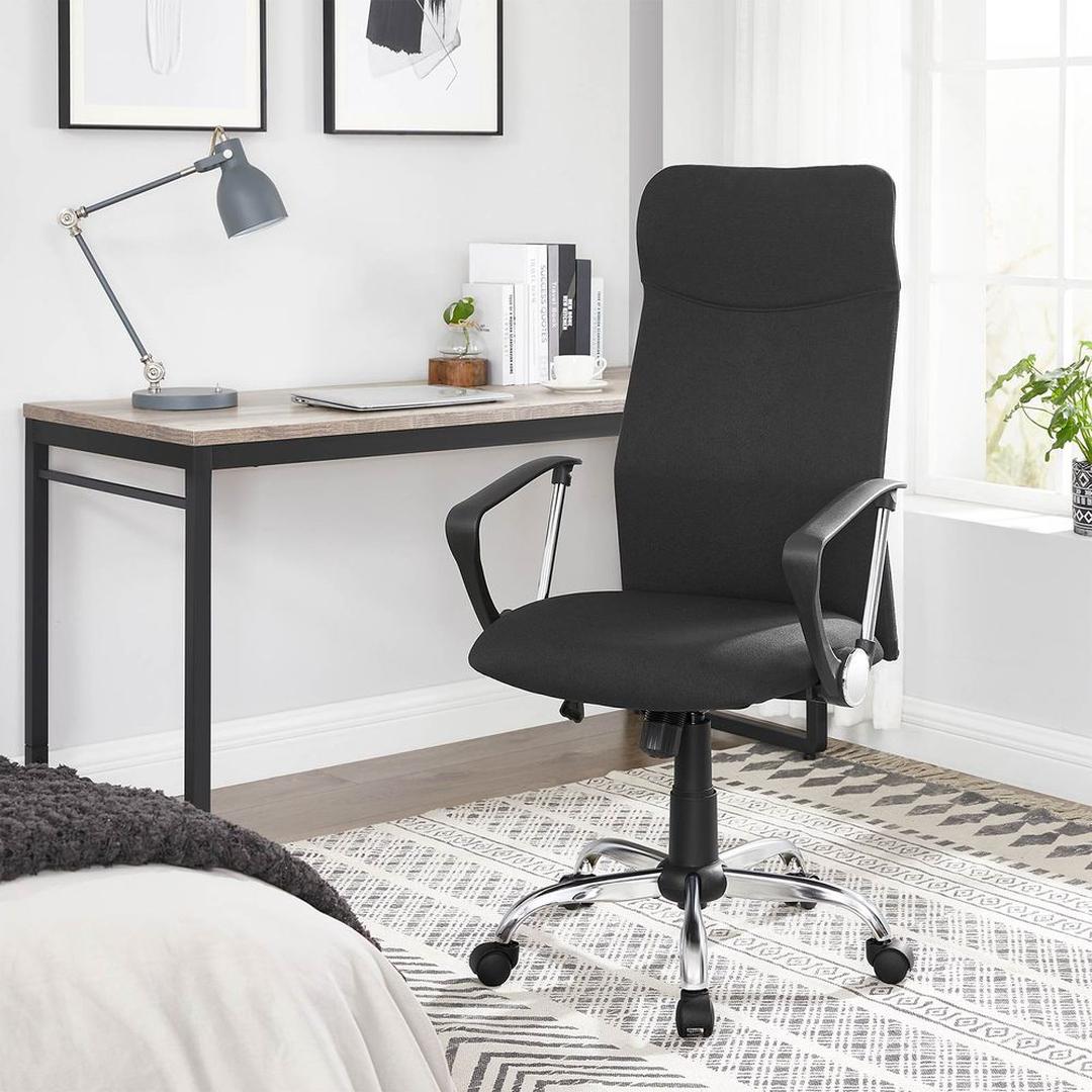 Ergonomische Bureaustoel met Stofbekleding en Verstelbare Rugondersteuning – productweergave 12 | De Groot Living