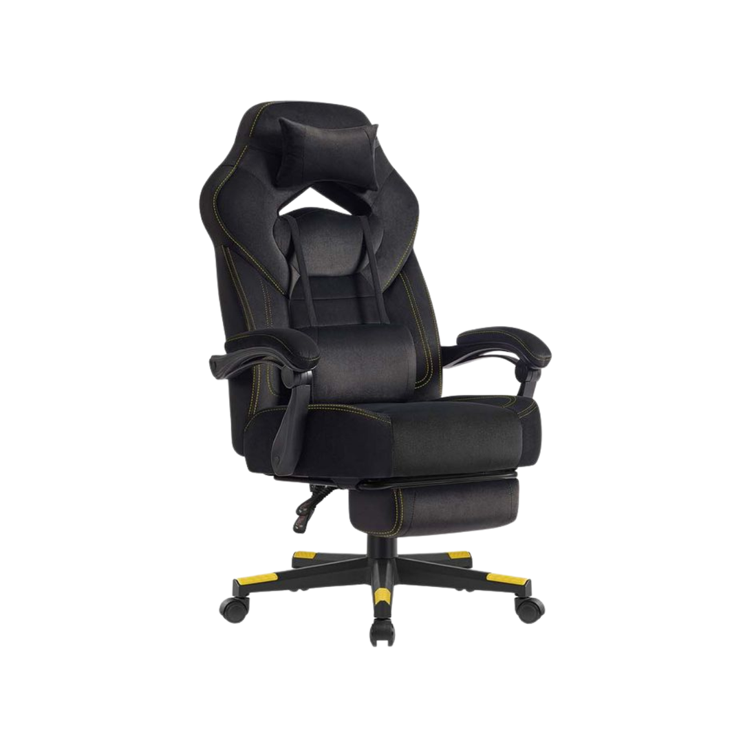 Ergonomische Gamestoel Met Voetsteun en Kantelbare Rugleuning – productweergave 1 | De Groot Living