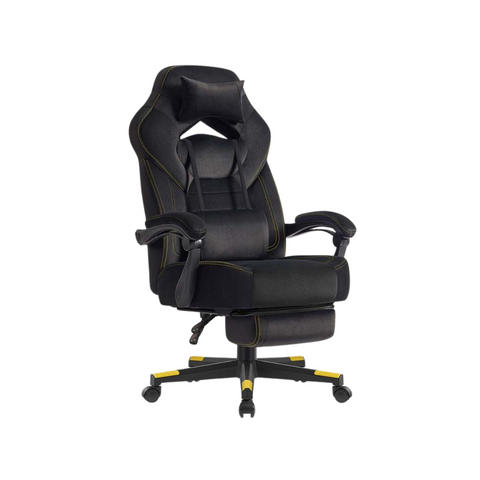 Ergonomische Gamestoel Met Voetsteun en Kantelbare Rugleuning – productweergave 1 | De Groot Living