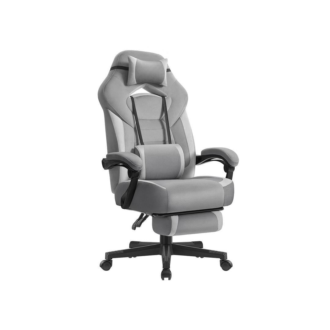 Ergonomische Gamestoel Met Voetsteun en Kantelbare Rugleuning – productweergave 2 | De Groot Living
