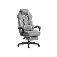 Ergonomische Gamestoel Met Voetsteun en Kantelbare Rugleuning – productweergave 2 | De Groot Living