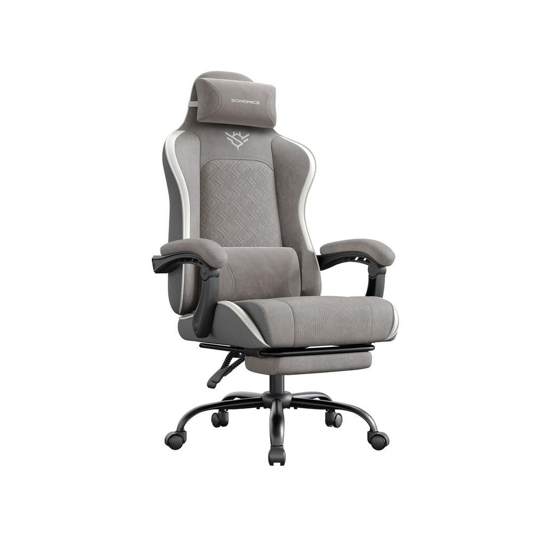 Ergonomische Gamingstoel met Voetensteun en Verstelbare Rugleuning – productweergave 2 | De Groot Living
