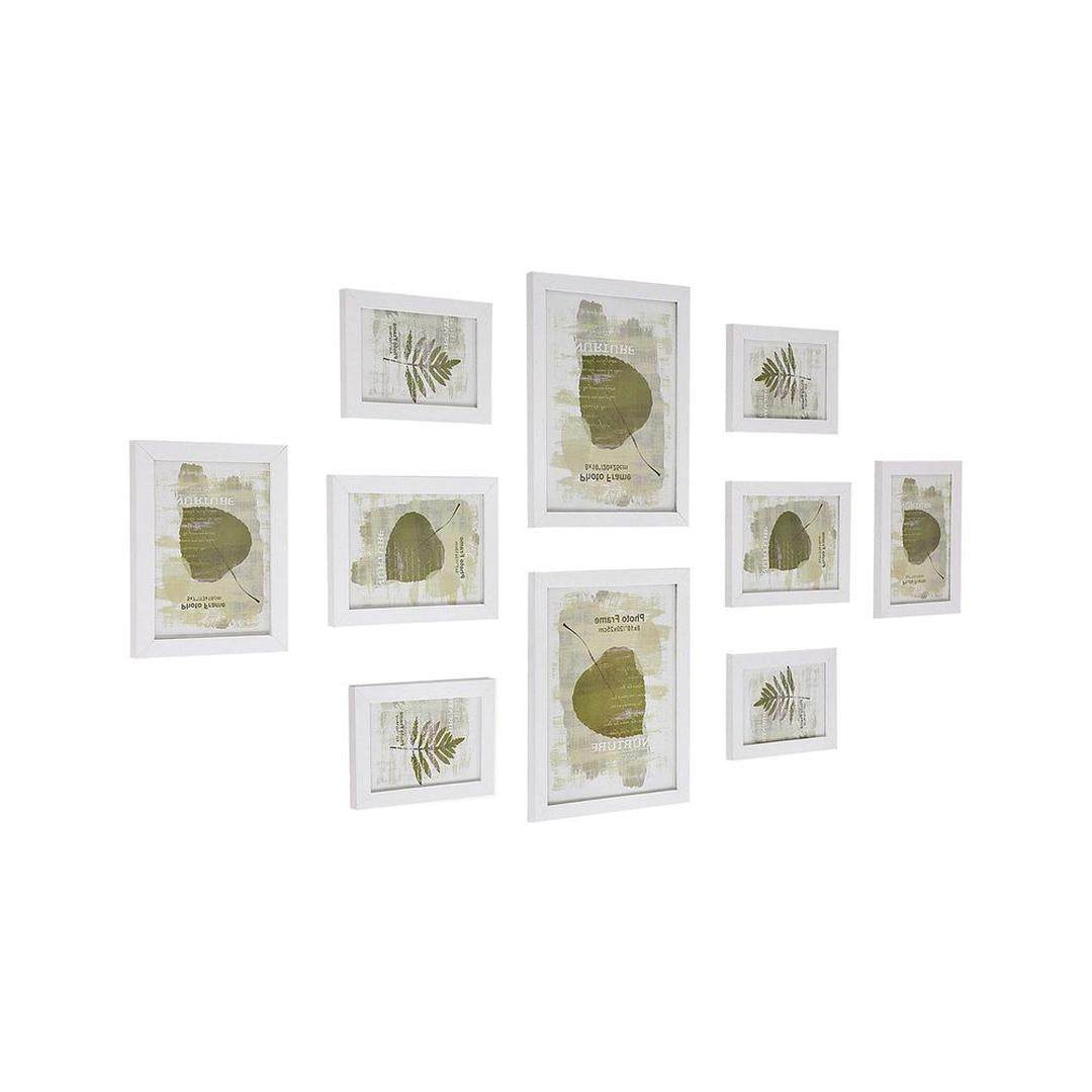Fotolijsten Set van 10 in Verschillende Formaten voor Wand of Tafel – productweergave 1 | De Groot Living