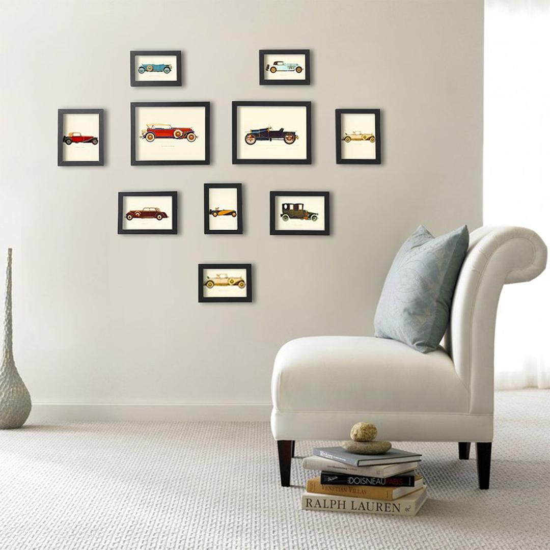 Fotolijsten Set van 10 in Verschillende Formaten voor Wand of Tafel – productweergave 16 | De Groot Living