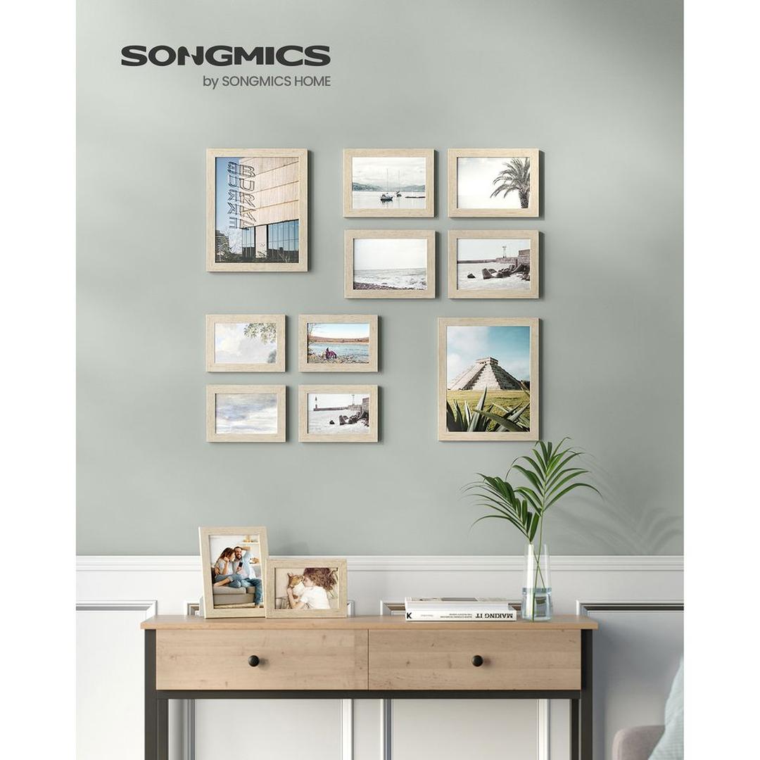 Fotolijsten Set van 10 in Verschillende Formaten voor Wand of Tafel – productweergave 33 | De Groot Living