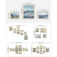 Fotolijsten Set van 10 in Verschillende Formaten voor Wand of Tafel – productweergave 35 | De Groot Living