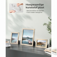 Fotolijsten Set van 10 in Verschillende Formaten voor Wand of Tafel – productweergave 37 | De Groot Living