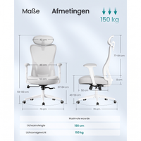 Gamingstoel met Verstelbare Hoofdsteun en Kantelbare Rugleuning – productweergave 11 | De Groot Living