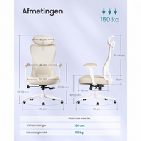 Gamingstoel met Verstelbare Hoofdsteun en Kantelbare Rugleuning – productweergave 17 | De Groot Living