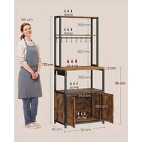 Hoog Keukenrek met Stopcontact – productweergave 6 | De Groot Living