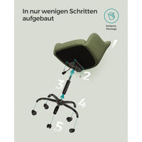 In Hoogte Verstelbare Bureaustoel Voor Thuiswerk en Kantoor – productweergave 37 | De Groot Living