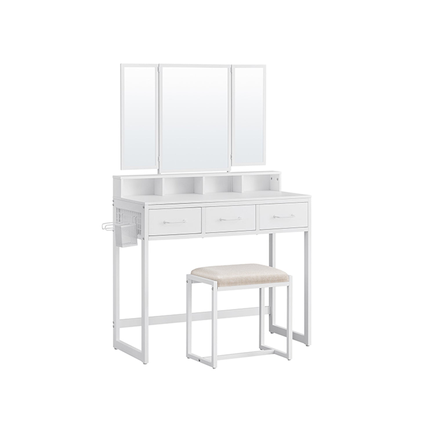 Industriële Kaptafel met Krukje – productweergave 4 | De Groot Living