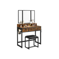 Industriële Kaptafel met Krukje – productweergave 15 | De Groot Living