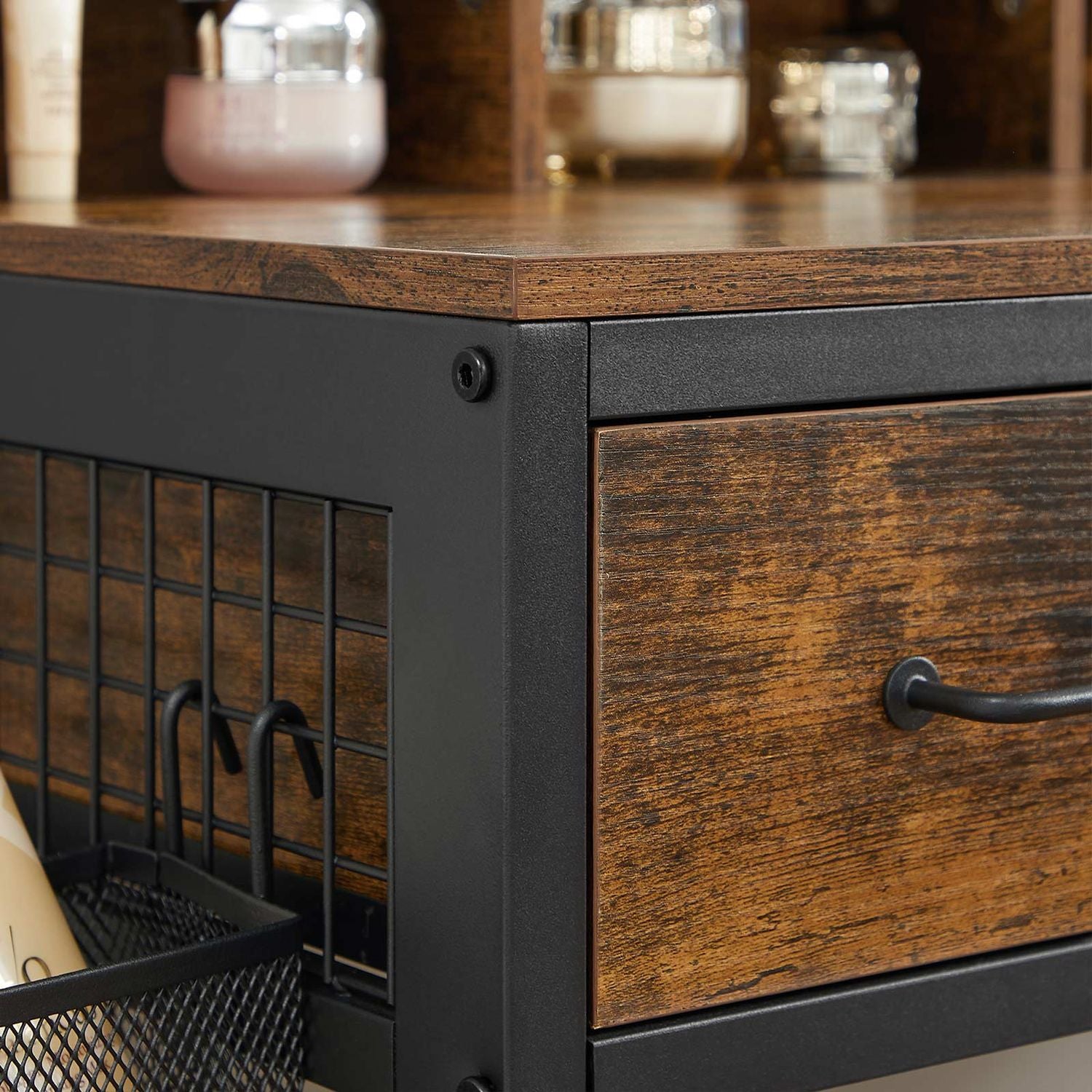 Industriële Kaptafel met Krukje – productweergave 19 | De Groot Living