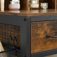 Industriële Kaptafel met Krukje – productweergave 19 | De Groot Living