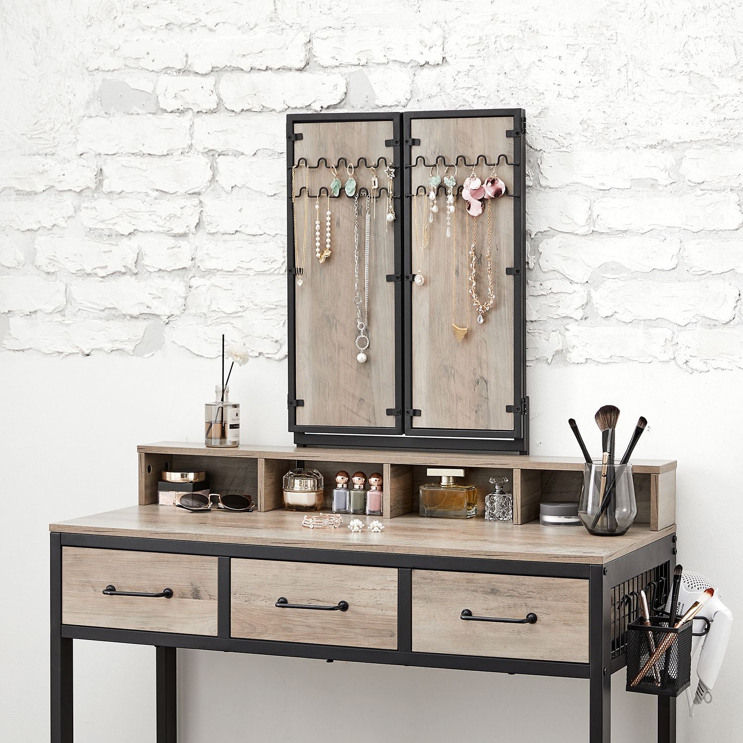 Industriële Kaptafel met Krukje – productweergave 27 | De Groot Living