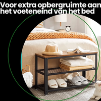 Kapstok en Schoenenbank Set met Haken – productweergave 2 | De Groot Living