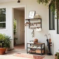 Kapstok en Schoenenbank Set met Haken – productweergave 3 | De Groot Living