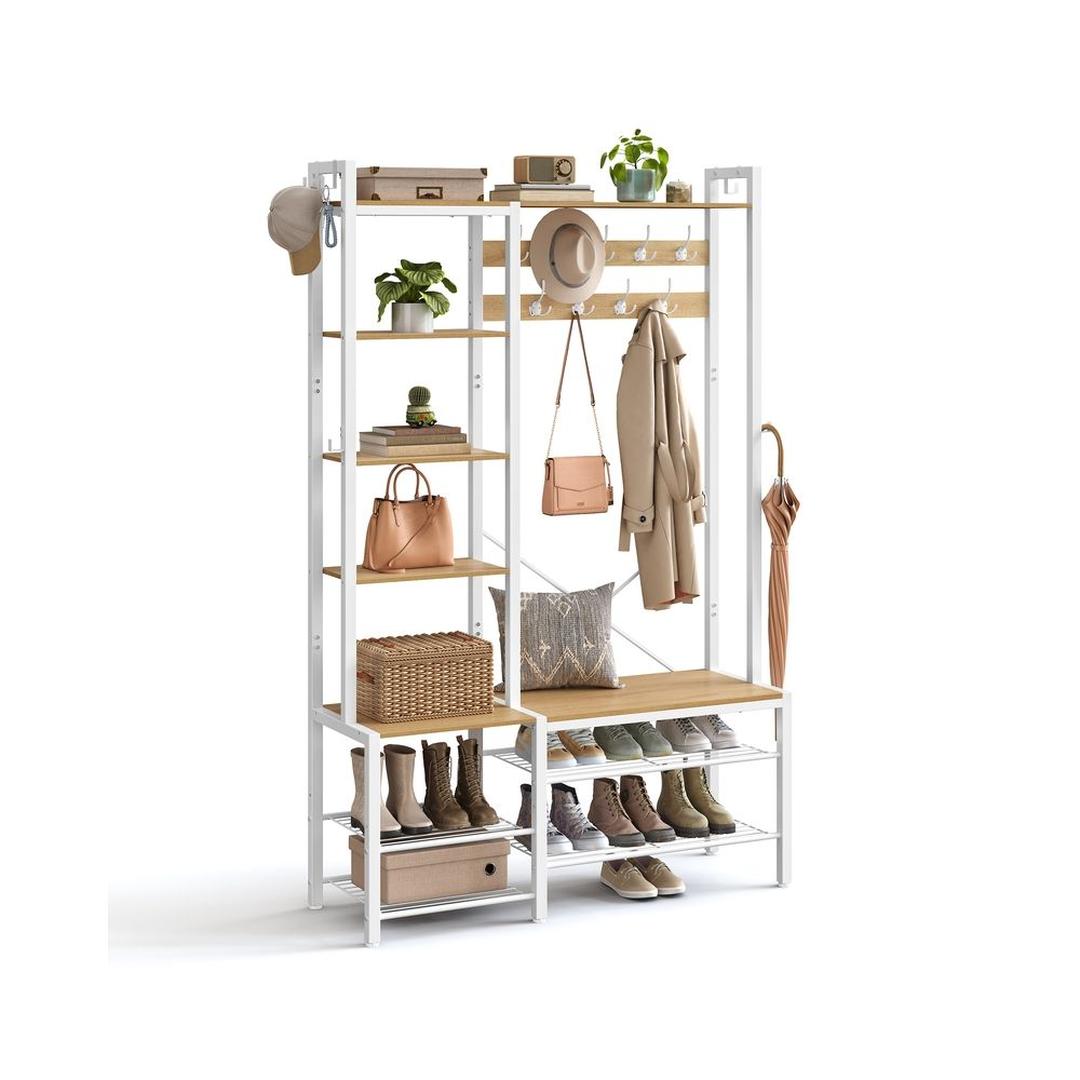 Kapstok met Schoenenbank – productweergave 2 | De Groot Living