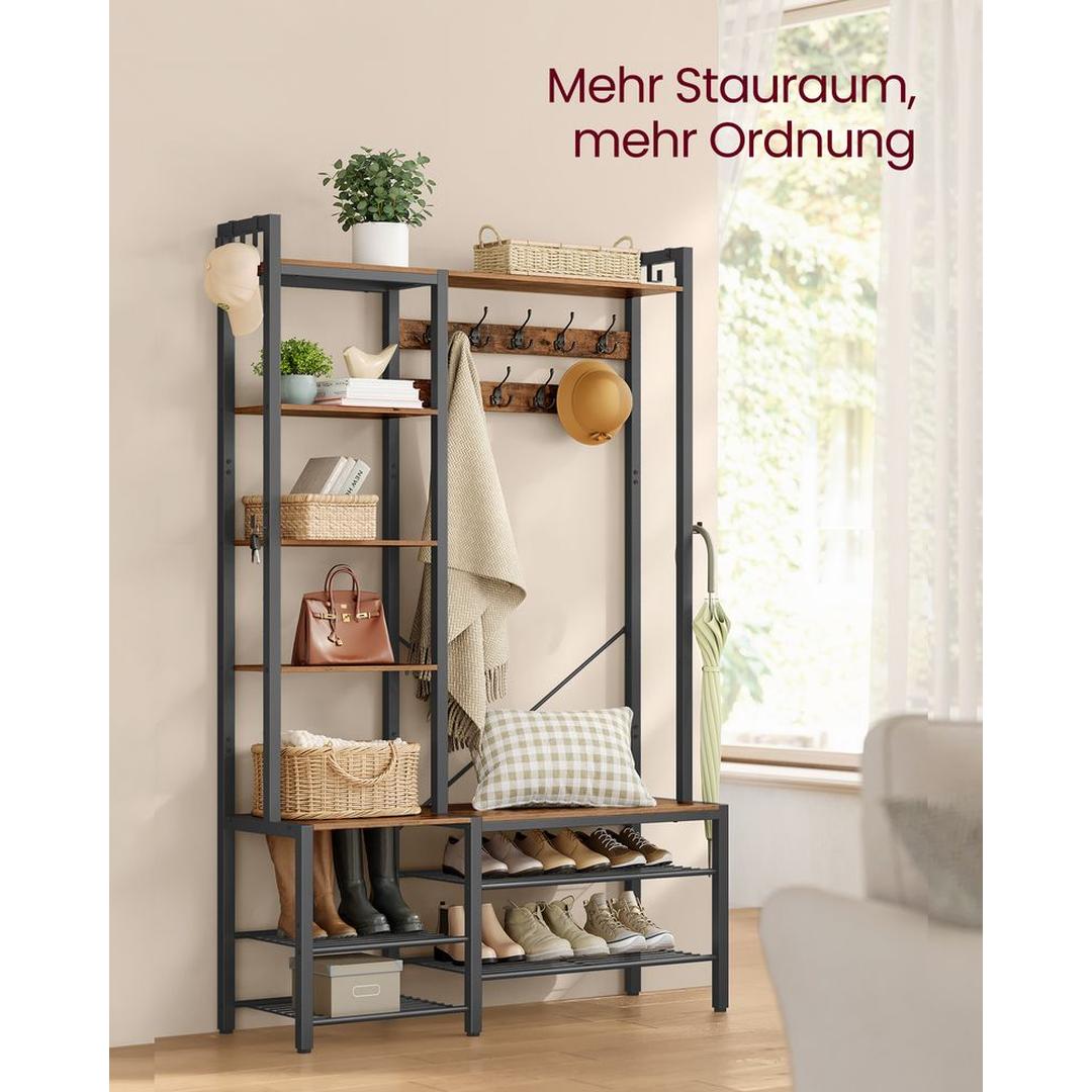 Kapstok met Schoenenbank – productweergave 4 | De Groot Living