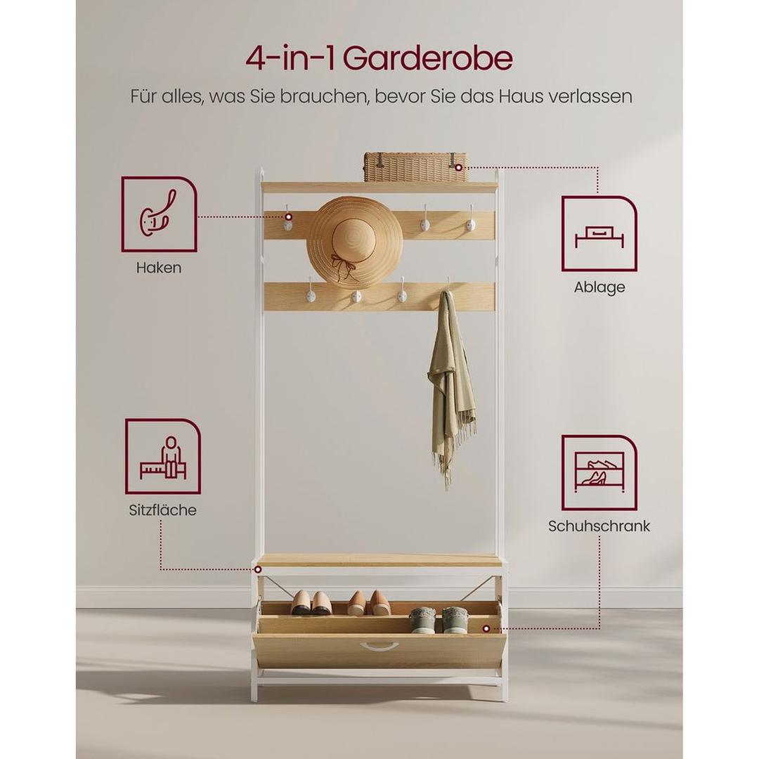 Kapstok met Schoenenkast – productweergave 12 | De Groot Living