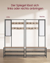Kapstok zitbank