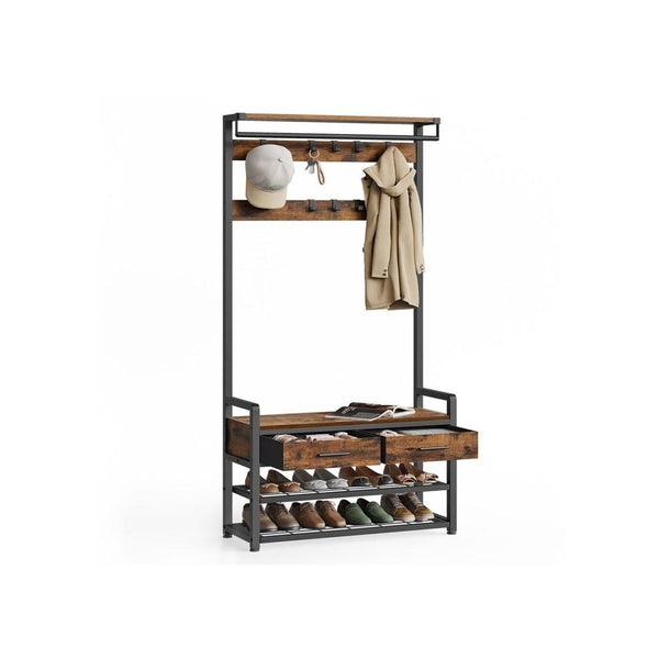 Kapstok met Schoenenrek – productweergave 1 | De Groot Living